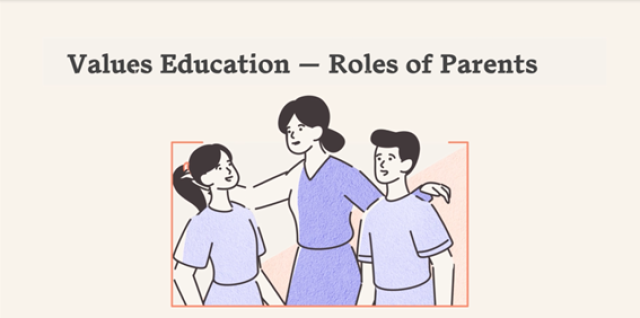 Values Education &mdash; Roles of Parents